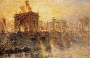 Frederick Mccubbin Princes Bridge painting